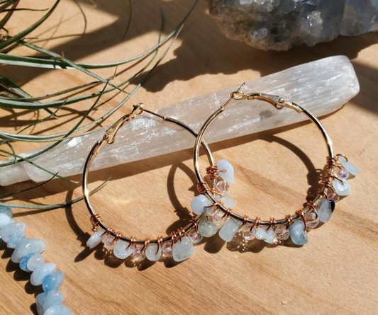 gold hoops large design 4