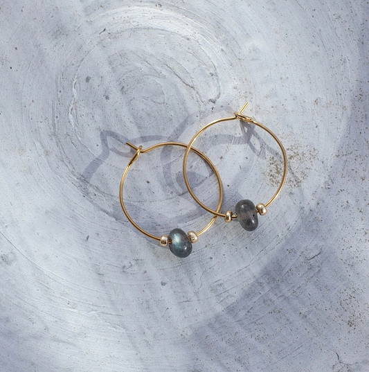 gold hoops large design 5